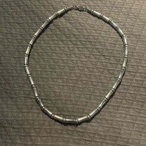 Stainless steel vintage necklace